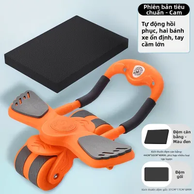 Dụng Cụ Thể Dục Bánh Lăn Tự Quay Vể Abdominal