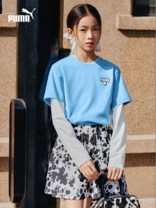PUMA | Long Sleeve T-Shirt Short Long Combo Round Neck