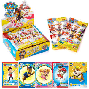 WangWangDui Toy Cards Full Box Paw Patrol Role-playing Flash Cards Collectible Cards for Children above 8 Years Old