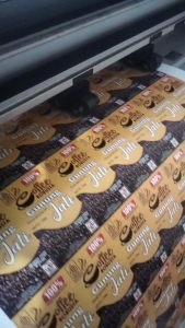 Stiker Label Madu Custom Desain Premium bisa custom nama/brand