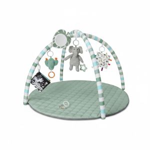 MLZH | Sensory Integration Training Fitness Playmat Green Removable Toys