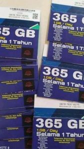 PERDANA XL BONUS KUOTA 365 GB MASA AKTIF 1 TAHUN