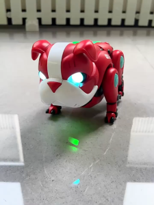 Intelligent robot dog childrens toy boy electric remote control robot dog walking will call the boy new with gift box