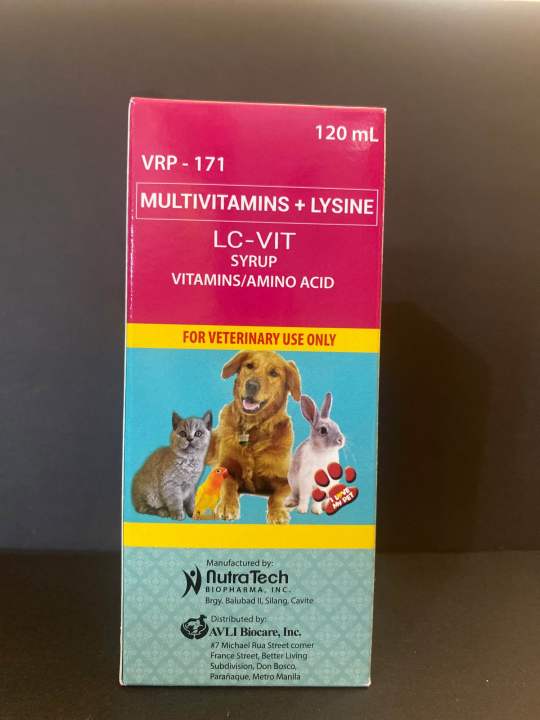 LC VIT SYRUP 120ml (Multivitamins +Lysine ) Lazada PH