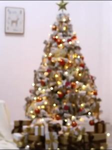 ⭐หนาแน่นที่สุด หหรา🎄ต้นคริสต์มาส ฐานมั่นคงมาก ฟรีแถบตกแต่ง ขนาด150-270cm PVCตกแต่งคริสต์มาส วันคริสต์มาส Christmas Tree