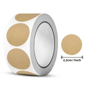 500 Chiếc Handmade With Love Cảm Ơn Chủ Đề Dán 2.5CM Tròn Giấy Kraft Hoa Cói Nhãn Cho Bao Bì Bánh Quà Tặng