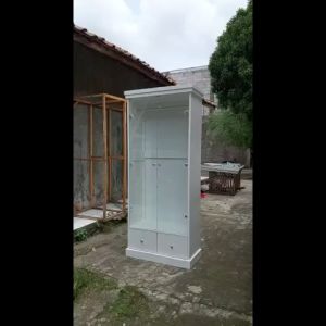Lemari Baju Gantung 2 Pintu / Lemari Gamis / Lemari Pakaian