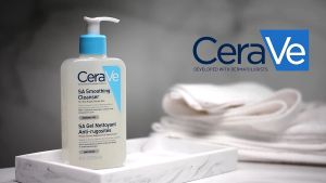Cerave Salicylic acid Smoothing Cleanser & Cream Niacinamide Cleanser For Face 236ML