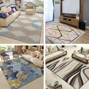 Modern Nordic Style Living Room Carpet