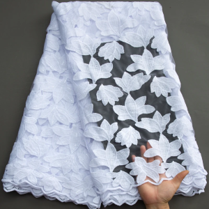 SJD REN Pháp Voan Lụa Sữa Lưới Phối Ren Kim Sa Lấp Lánh Cho Tiệc Cưới Váy 51-52 Inch Chiều Rộng 3370