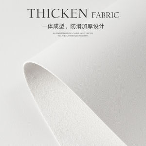 White Luxury Leather Table Mat Waterproof Oil-resistant No-wash Computer Desk Pad Tea Table Desktop Pad Nordic Style Home Fabric