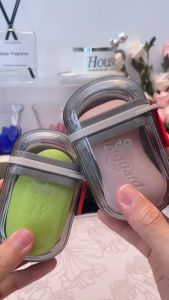 Portable Plastic Soap Case for Travel Container Dish Tray Travel Soap Dish with Drain Portable Soap Holder with Cover