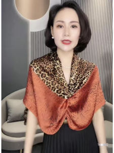 Khăn Choàng Lụa Mùa Hè Đa Năng Chống Nắng Cho Nữ Khăn Choàng Che Thịt Giảm Béo Khăn Choàng Lụa Phụ Kiện Thời Trang