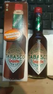 Sốt ớt “CHIPOTLE” hiệu Tabasco – chai 60ml nhập khẩu Mỹ