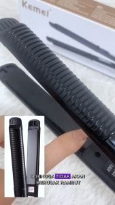 Catokan Rambut Lurus Tahan Lama Smoothing 2In1 - Kemei KM-2139 Professional Hair Straightener Ukuran Besar