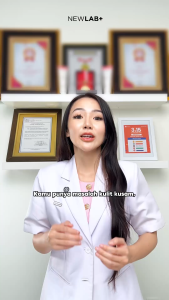 Newlab Brightlogy Brightening Body Lotion AHA | Lotion Pencerah Badan Extra Sunscreen | Lotion Serum AHA Penghilang Bekas Luka