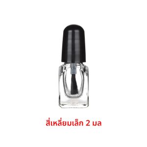 ยาทาเล็บแยกขวดเปล่า 3ML/5ML วัสดุแก้วเหมาะสําหรับทุกสภาพผิวเครื่องมือความงามสําหรับการแต่งหน้าบนใบหน้า