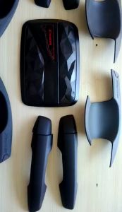 Outer Hendel tangki Hitam Doff Xpander Smart Key 2016 sampai 2024 model sum