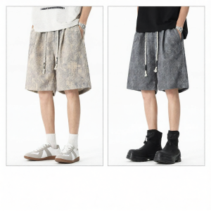 FINGERCROXX | American Tie-Dye Summer Cooling Loose Shorts