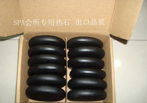 Spa Hot Stone Therapy Volcanic Energy Basalt Healing Massage Ice Stone Jade Massage Stone Moxibustion Device Personal Care