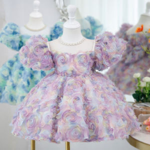 Luxury Kids Dresses: Formal Wedding & Carnival Festival Attire