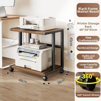 Multi-functional Small Rolling Movable Organizer Shelf