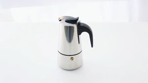 Moka Pot 300mL: Mesin Pembuat Kopi Espresso Stainless Steel
