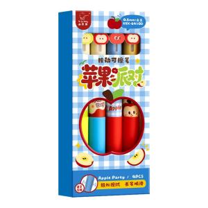 KABAXIONG | Erasable Thermal Clickable Soft Grip Pen for Elementary School Students