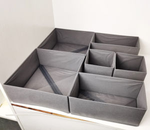 Clothes Organizer Storage Box Underwear Bra Socks Cabinet Drawer Organizer T-Shirt Storage Basket