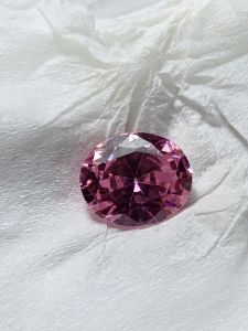 Batu akik sere pink nempel kaca