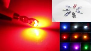 (1 ชิ้น)  รถ LED สัญญาณโคมไฟ หลอดไฟเลี้ยว T10 ไฟเลี้ยวหลอดไฟ หลอดไฟไหลแฟลช 30 SMD LED 7สี แฟลช Strobe นำสองโหมด น้ำไหล + แฟลช 7 ดวงหลังจากน้ำไหล  360° ไฟส่องสว่างค่ะ ชิป Super Bright 3014 ไฟ LED รุ่น Universal