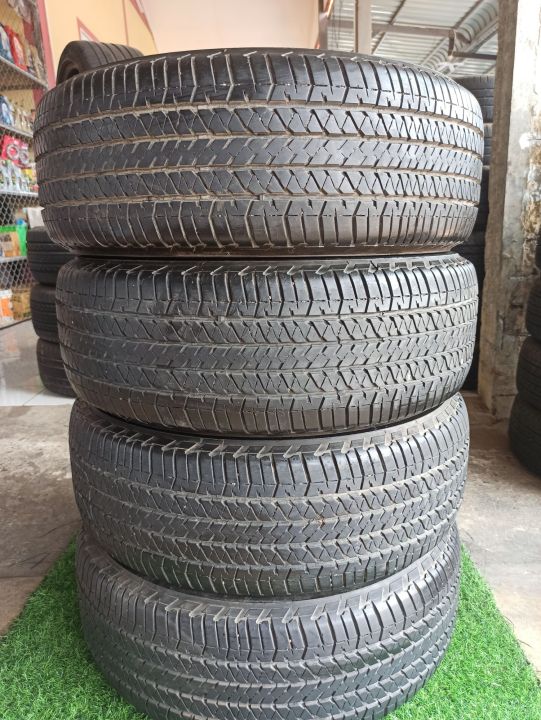 ยาง 255/60R18 Bridgestone Dueler684 มือสองปี18 ราคาต่อเส้น | Lazada.co.th