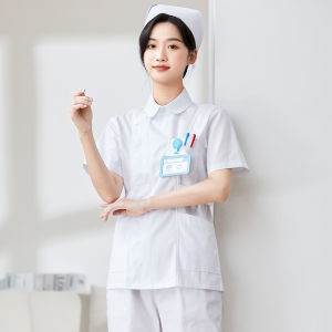XINSILU | Bộ Đồ Y Tá Tay Ngắn Thoáng Khí