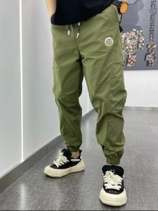 Quần Công Sở Nam Dáng Rộng Thời Trang Mùa Xuân Thu Quần Dài Ống Rộng Túi Lớn Quần Dài Thường Ngày Phong Cách Harajuku Quần Bó