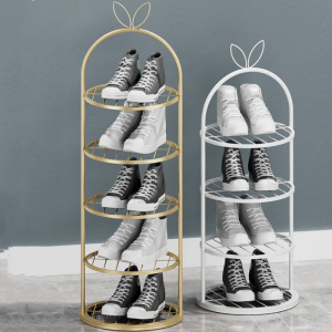 Shoe Rack Home Doorway Simple Space-Saving Installation-Free Small Shoes Shelf Bedroom Dorm Multi-Layer Beautiful Childrens Shoes Cabinet