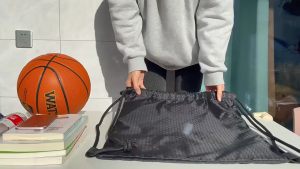 MENSPE Drawstring Backpack Bag Outdoor Waterproof Gym Backpack Sports Yoga Gym Swim Bag Nylon Fiber String Backpack for Kids Men Women