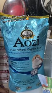 1kg Aozi Pure Natural Organic Food Cat Kiten Dry Food All Stages Cat Cats Adult Kitten Pet Dry Food