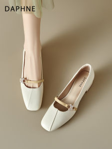 Daphne | Elegant French Style Chunky Heel Mary Jane Shoes