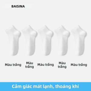 Baisina | Vớ Thông Khí Chống Khuẩn Từ Tằm