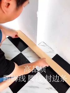 3D Foam Wall Edge Strip Stickers Self-Adhesive Waterproof Baseboard Corner Waist Line Sticker Wallpaper Border Decor