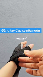 Găng tay xe đạp hở nửa ngón thoáng khí lau mồ hôi chống trơn trượt Cycling Thích Hợp Cho Thể Dục Ngoài Trời Chạy Bộ Lái Xe