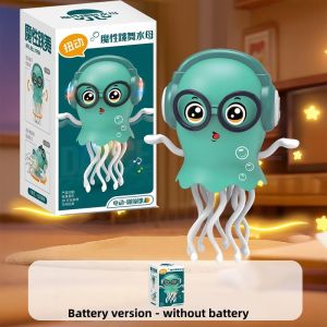 Electric Dancing Jellyfish Octopus Automatic Sensing Obstacle Avoidance Octopus Childrens Toy Halloween Christmas Decorations