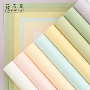 กระดาษศิลปะขนาดเล็ก กระดาษดอกไม้ กระดาษไม้กันน้ำหนา วัสดุบรรจุภัณฑ์ดอกไม้สด วัสดุกระดาษตกแต่ง กระดาษห่อดอกไม้