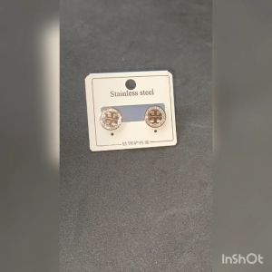 ANTING TUSUK TITANIUM WANITA / PERHIASAN FASHION BAHAN TITANIUM