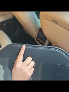 Transparent Pocket Car Seat Back Storage Bag Tablet Holder Wear-Resistant Auto Backseat Organizer for Children Car Accessories