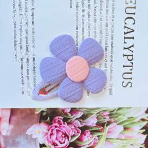 |SANTO.NE| BBJ015 PURPLE FLOWER HAIR CLIP 紫花掰掰夹