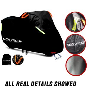 GEAR ME UP High-end Super Thick 300D OXFORD Cloth motorcycle cover premium waterproof motor cover
