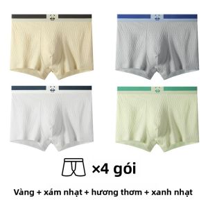 Quần lót nam MiiOW Catman bằng cotton mỏng không đường may kháng khuẩn thoáng khí - mùa hè