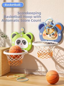 BABYSHOME | Quiet Indoor Kids Basketball Hoop Toy