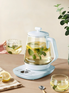 Panasonic | Panasonic Health Tea Pot Multifunctional Electric Glass Water Kettle Office Small Size Tea Brewing Heater Bottom Heating Touch Control